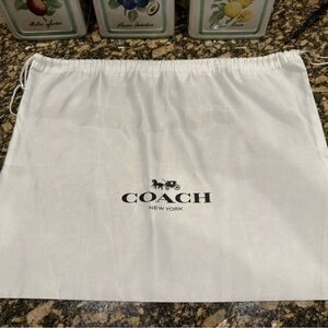 Coach White Storage Bag - Dust Bag